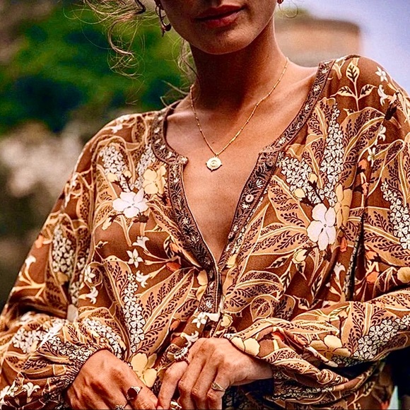 🌺🎉HP🎉🌺 NWT Spell & The Gypsy Bianca Tunic Dress - Picture 4 of 15